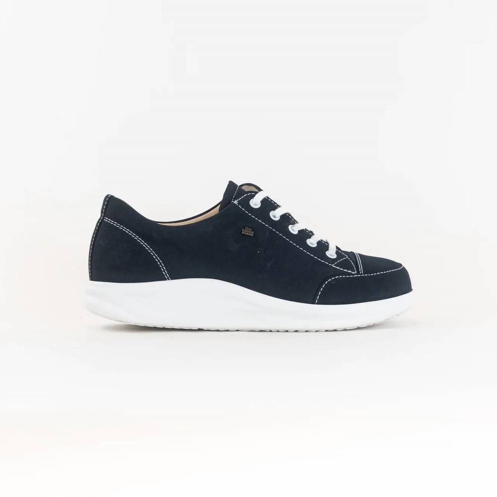 NEW FINN COMFORT women's ikebukuro lace-up sneakers in atlantic patagonia